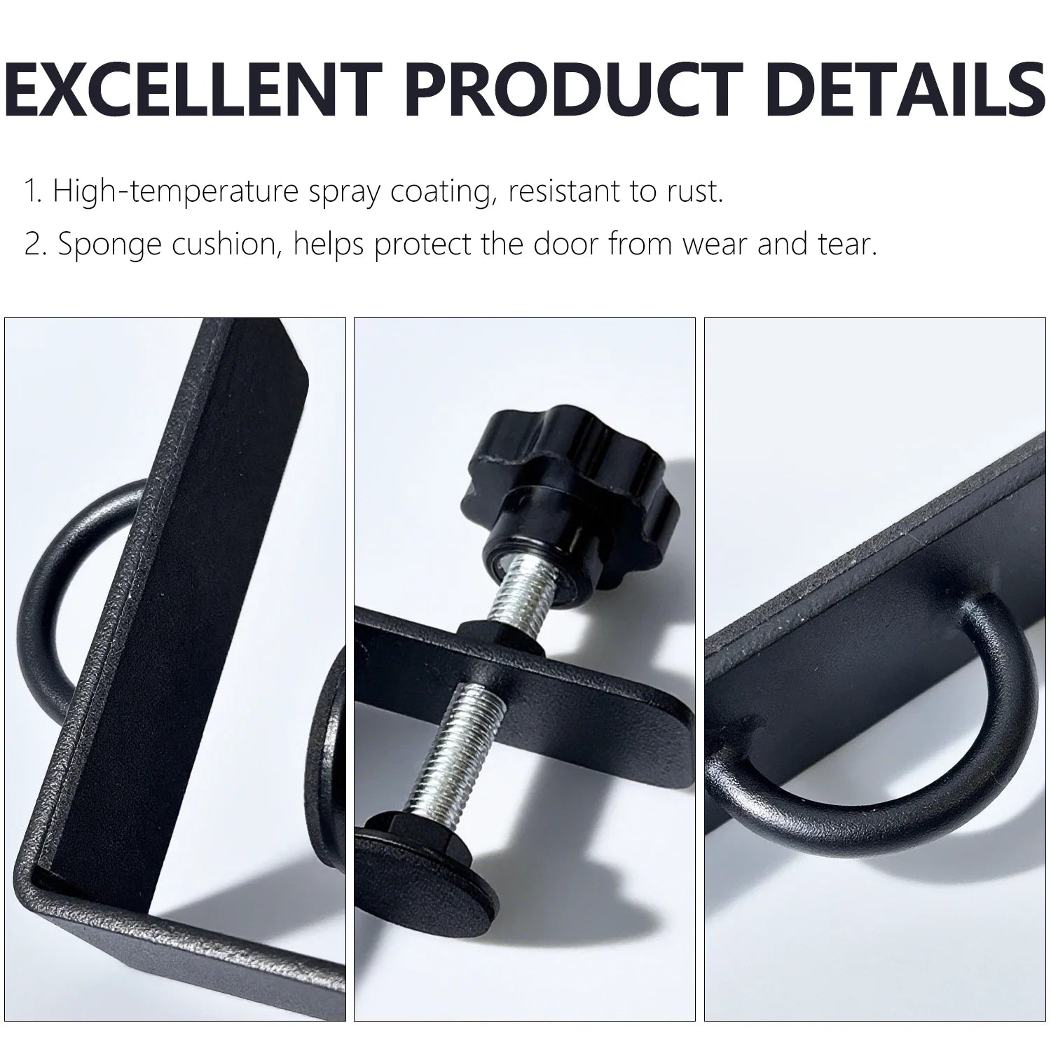 Door Anchor for Resistant Bands, Yogo Door Mount for Fitness Workout Heavy Duty Gym Accessories for Body Weight Strap