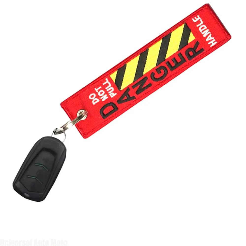 Fashion Keychain Embroidery Key Chain For Motorcycles Jewelry Cars Keys Gift Fashion Key Ring Gifts Key Accessories