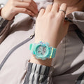 Waterproof Sports Kids Watches Night Light Alarm Clock Function Sports Clock Luminous Dial Digital Wristwatch Boys Girls