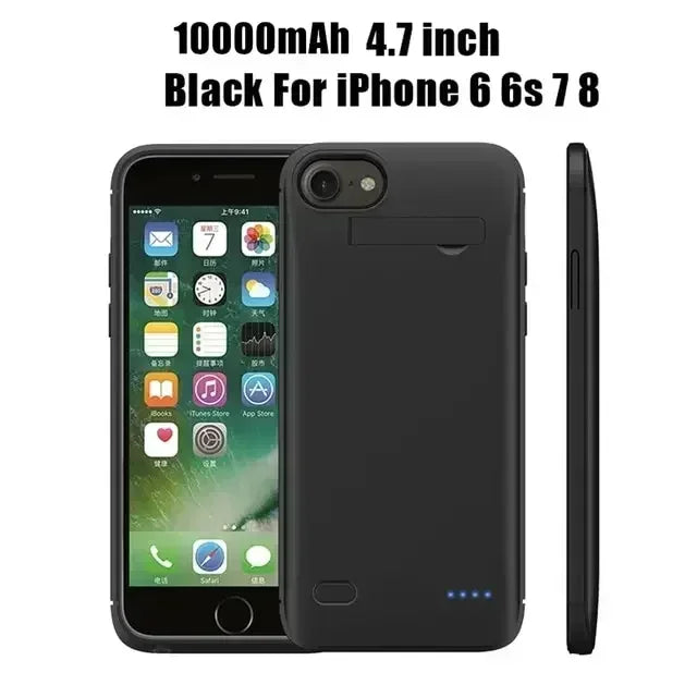 10000mAh Battery Case for Iphone 12 11 13 15 Pro Max Mini Power Bank Charger Cover for IPhone X S Max XR 7 8 6S Plus SE2020 Case