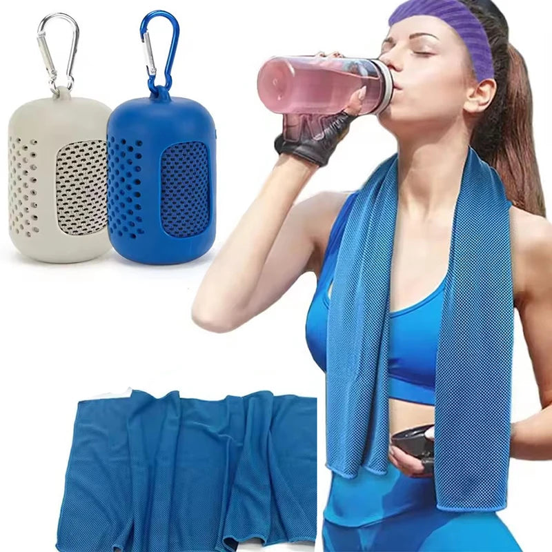 Outdoor Quick Drying Exercise Cooling Ice Towel Outdoor Fitness Running Exercise Towel Swimming Accessories