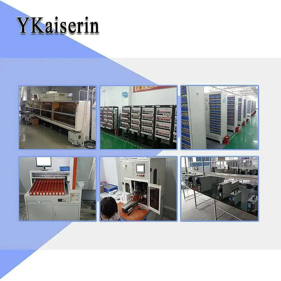 Industrial automation equipment from ykaiserin featuring sleek metallic and white machinery with integrated digital controls for the mobile phone battery bat-51585-103 used in blackberry Q5 mobile phones.