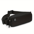 Sports Waist Pack for Men, Running Gear Phone Pouch,Mini Cycling Waterproof Crossbody Chest Bag, Double-Layer Storage Waist Bag