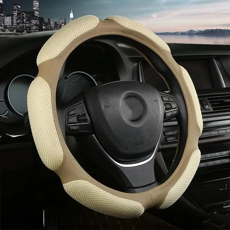 Steering Wheel Cover Suitable For 38cm Diameter Car Accessories Interior Steering Wheel Protective Decoration Universal