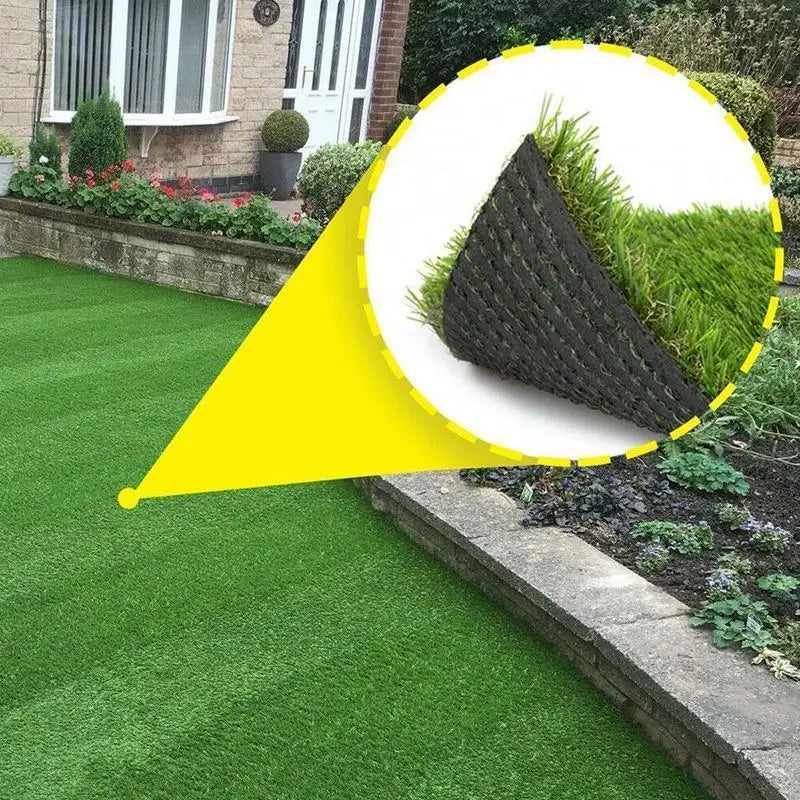 Artificial Lawn Carpet Interior Decoration Grass Mat Green DIY Micro Landscape Decor Fake Grass Mat Carpet Indoor