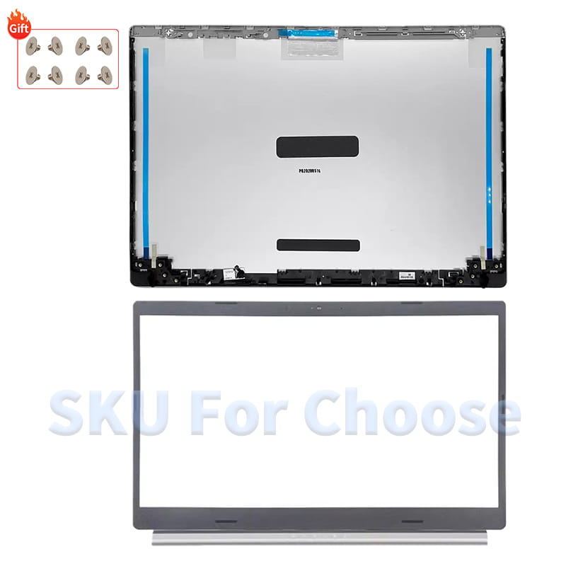 Boîtier de remplacement d’ordinateur portable Acer Aspire 5 A515 en gris, présentant une élégante conception minimaliste de la bordure d’écran, avec des accents métalliques sur les bords.