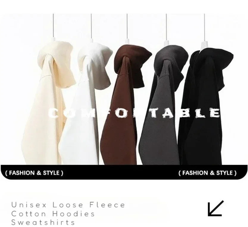 Women's Casual Oversized Hoodies Sweatshirt Zipper Pockets Solid Color Pullover Loose Fit  Autumn Winter Fall Streetwear Jacket