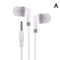 1/5 Pack Basic Earbud Headphones For Music, Wired Earphones in-Ear Disposable Headphones, 3.5 MM Audio Jack Stereo Earphones