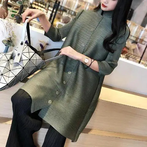 Women's windbreaker korean luxury clothing summer clothes Trench coat jackets Trench coat female  long coat  Cardigan for women