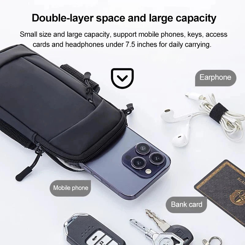 Running Bag for Phone Arm Bag for Phone Mobile Phone Armband Cell Phone Bag for Running Sports Armband for Phone for Running Bag