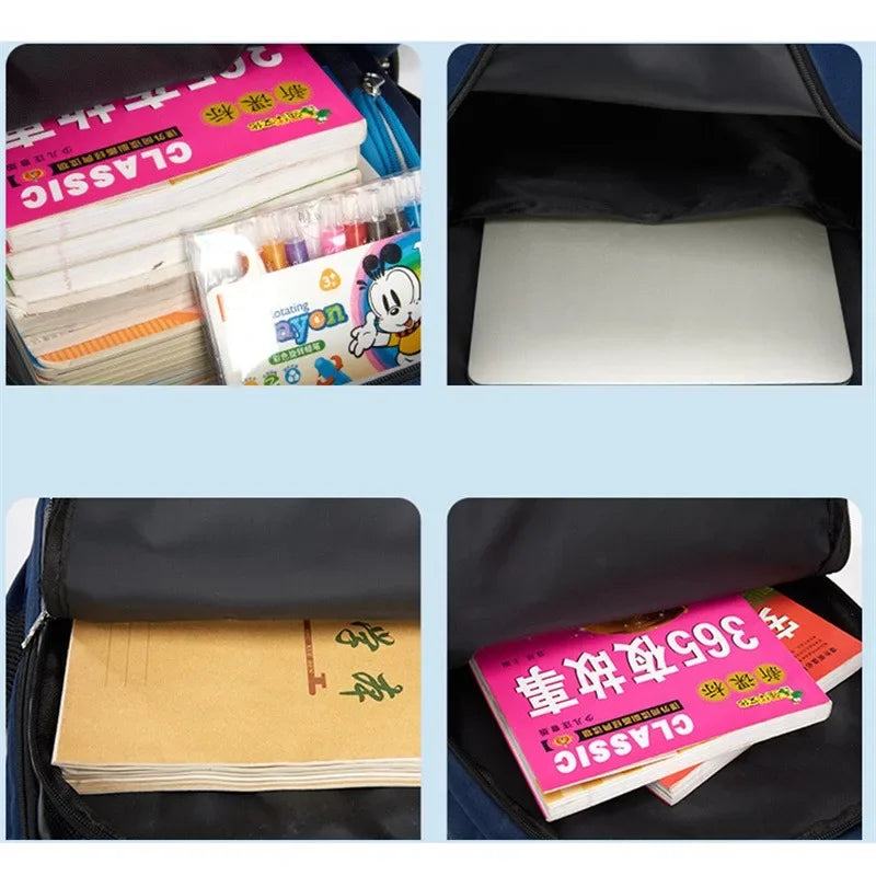 2025 New Children School Bags Kids Backpack In Primary Schoolbag For Teenager Boys Waterproof Backpacks Book Bag