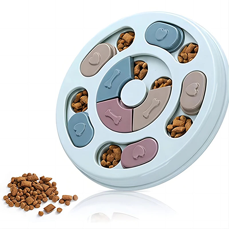 3A-Pet Feeder Dog Educational Toys Increase Puppy Intellectual Food Dispenser Interactive Educational Feeding Toys