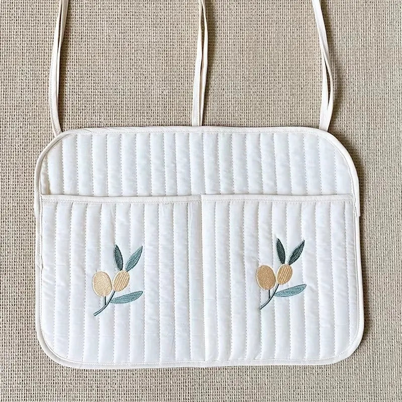 Baby products storage bag  Baby bed stroller hanging storage bag  Multi-functional portable hook-pattern storage bag