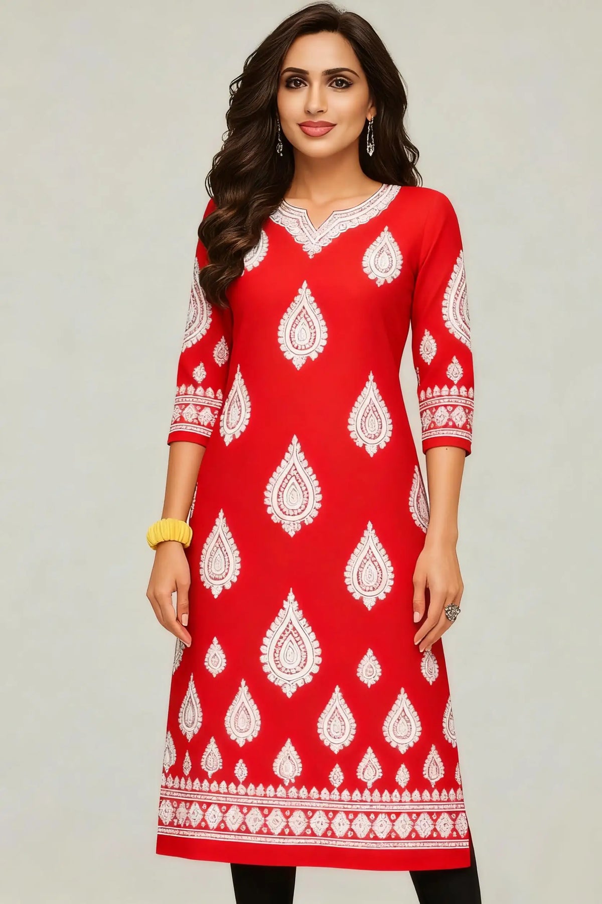 Muslim Kurtta Casual Dress Middle Eastern Straight Casual Ethnic Slit hem Mandarin Peacock National Style Caftan Turkish Abaya