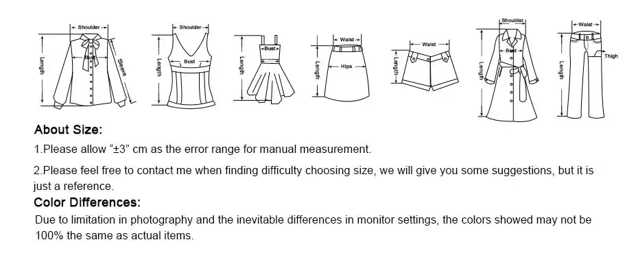 Une collection de six articles de vêtements pour femmes comprenant une combinaison cargo ceinturée, ample et décontractée, ainsi qu’une blouse, un débardeur, une jupe, un short, une robe et un pantalon.