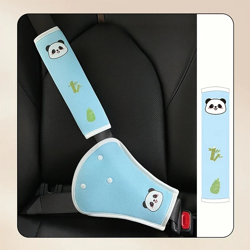 Car Seat Belt Shoulder,Belly Protector,Car Interior Accessories,Soft Easy to Remove,Comfortable Helper for Outdoor Travel