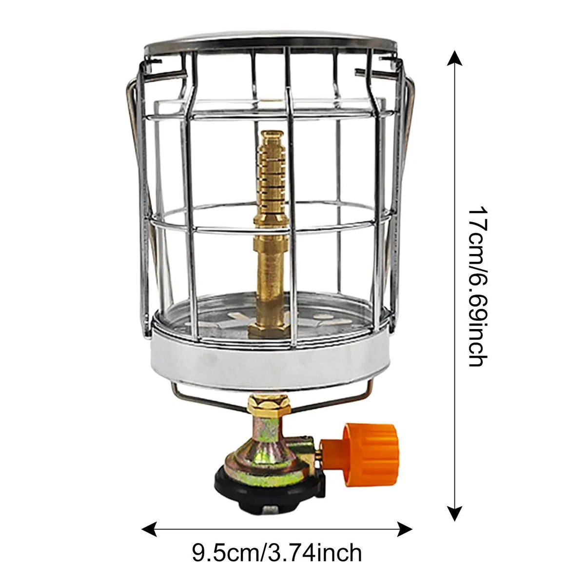 Outdoor Gas Lantern Fuel Lamp Camping Light Mini Hiking Gas Lantern Gas Light Climbing Travel Equipment Gear for Outdoor Picnic