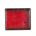 Men's Genuine Leather Wallet, First-Layer Cowhide Clutch, High-End Business Short Card Holder, Bi-Fold, Large Capacity, Multifunctional Coin Purse, Father's Day Gift for Boyfriend
