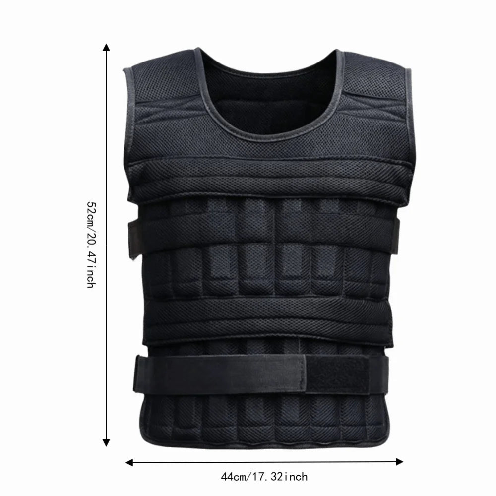 Loading Vest Weight Vest Adjustable Weight Boxing Training Exercise Weight Vest Fitness Equipment Sports Loading