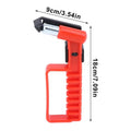 Multifunctional Emergency Escape Hammer Vehicle Window Breaker Safety Rescue Tool for Car Bus Train Passenger Safety