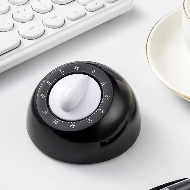 Mechanical Kitchen Timer With Loud Alarm And Battery Free Design Perfect For Home Cooking Baking And Study Time Management