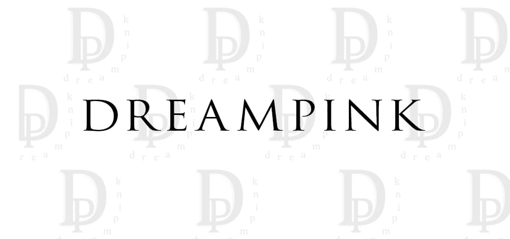 black dreampink logo text displayed on a white background of a tan leather laptop briefcase for women