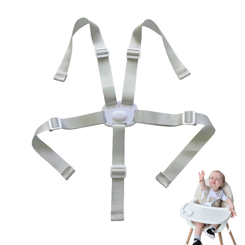 Baby Five Points Safety Belts Lunch Seat Car Sleeping Fixed Belts Toddler Protection Universal Belt Baby Stroller Accessories