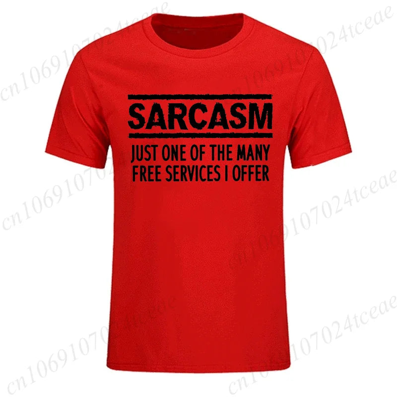 T-Shirt for Men Women,Funny Sarcastic Humor Tee Shirt, Sarcasm Services Printed T-Shirts for Men & Women Clothing Tops Gift