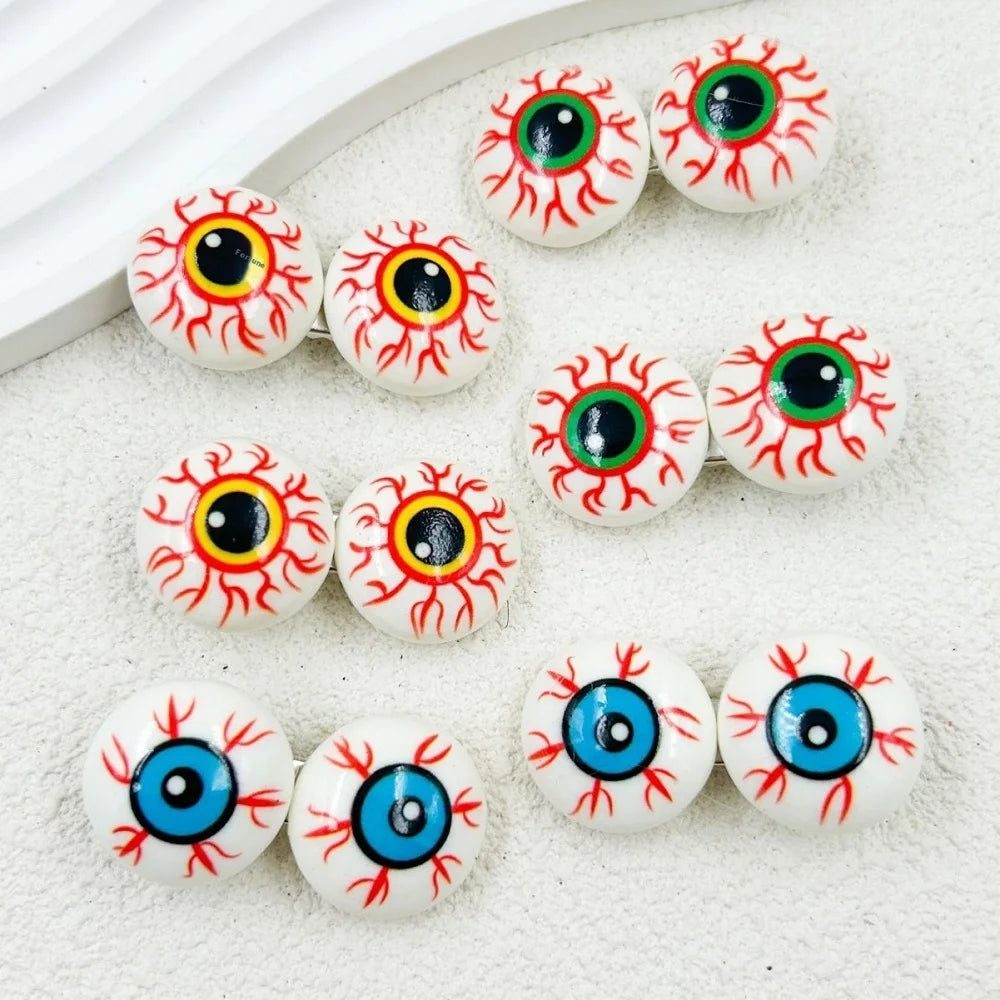 Halloween Props and Accessories: Ghost Eyes, Pumpkin Monsters, Ghost Bats, Eyeball Ornaments, Hairpins