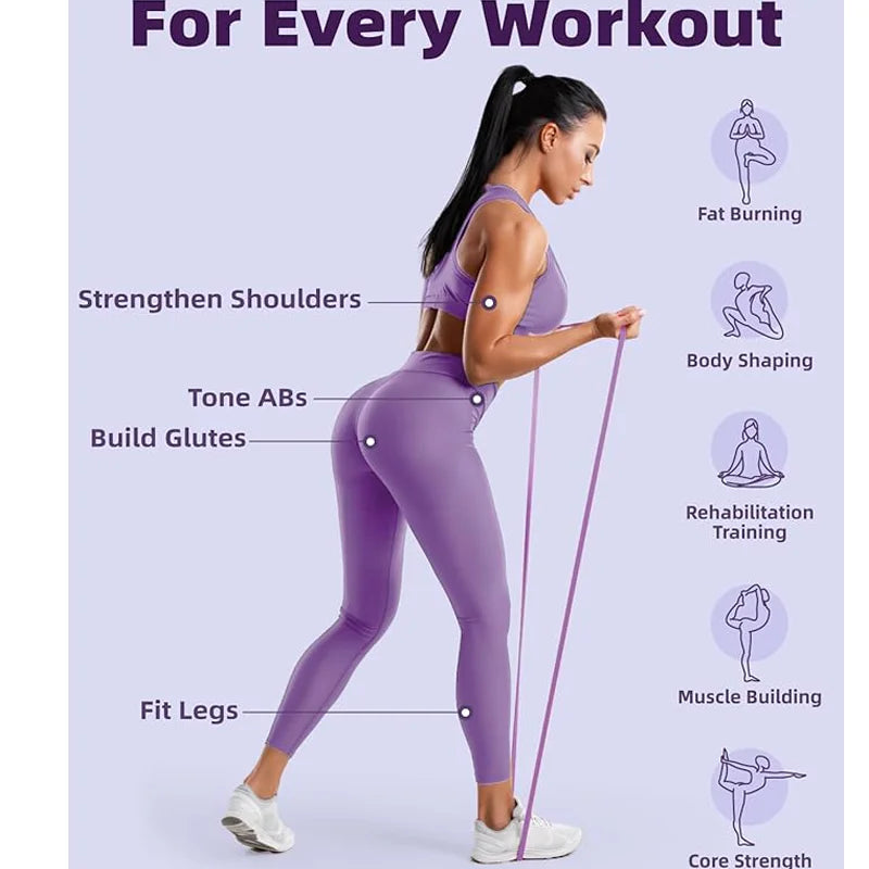 Level 4 Resistance Bands, Fitness Resistance Bands, Pull-Up Resistance Bands, Strength Training Elastic Ropes, Yoga Stretching Assist Bands, Heavy-Duty Resistance Bands, Fitness Resistance Bands, Exercise Bands, Pull-Up Assis