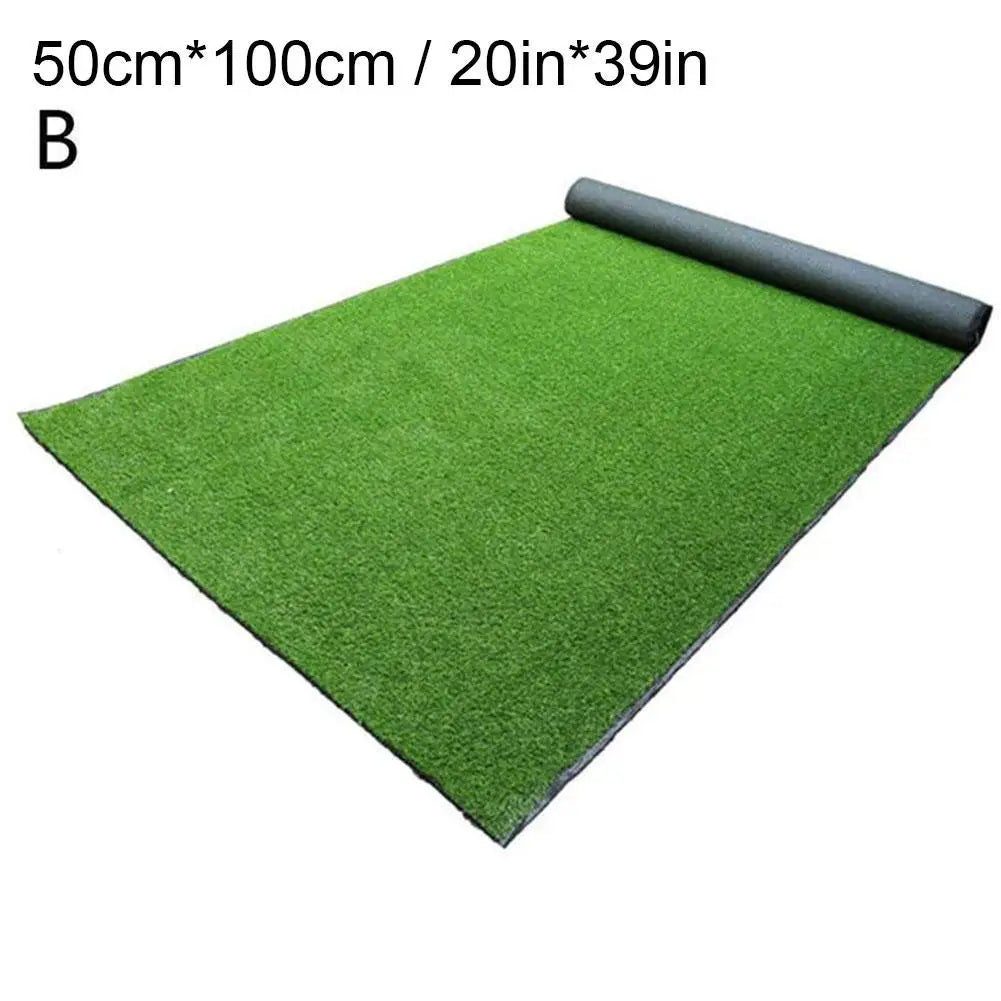 Artificial Lawn Carpet Interior Decoration Grass Mat Green DIY Micro Landscape Decor Fake Grass Mat Carpet Indoor
