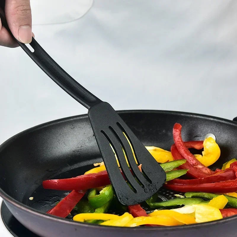 1/3PCS Nylon Kitchen Utensils Set For Kids Kitchen Cooking Tools  Slotted Turner Solid Spoon Fork Spade Fork Spoon Dinnerware