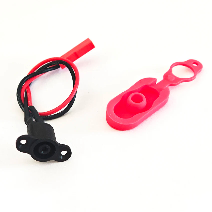 Charging Hole Including Waterproof Cover with Charging Cable Charging Port For Xiaomi Mijia M365 Electric Scooter Accessorie