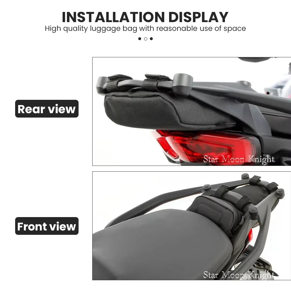 For Ducati Multistrada V4S V4 S V4 Pikes Peak Rally Accessories Luggage Rack Under Bag Travel Storage Tool Waterproof Bags