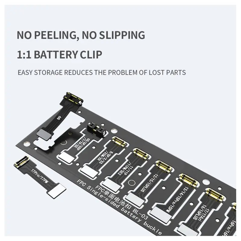 ABGI-Power-For On Cable Battery Connector Soft FPC Tool Kit For 6 To17 Pro Max Power Boot Cable Replacement FPC Connec