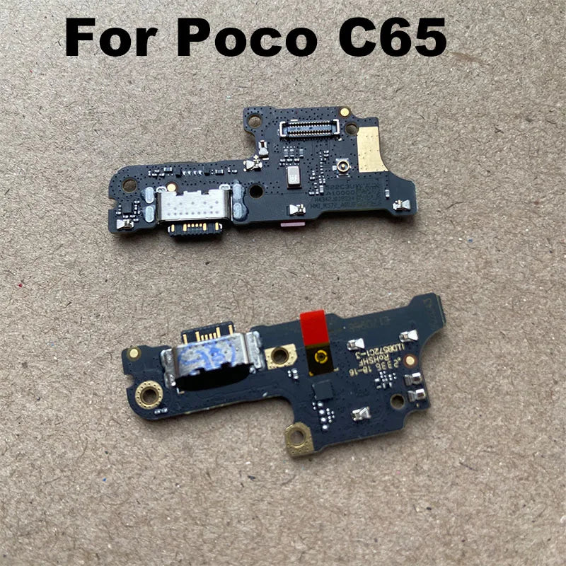 For Xiaomi Poco C3 C31 C40 C50 C51 C55 C65 C61 C75 USB Charger Charging Port Dock Connector Flex Cable Board Replacement