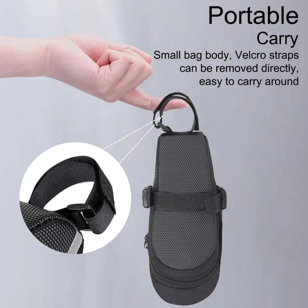 Black Bicycle WaterProof Saddle Bag Bicycle Reflective Tail Bag MTB Bike Universal Rear Bag Outdoor Bicycle Accessories
