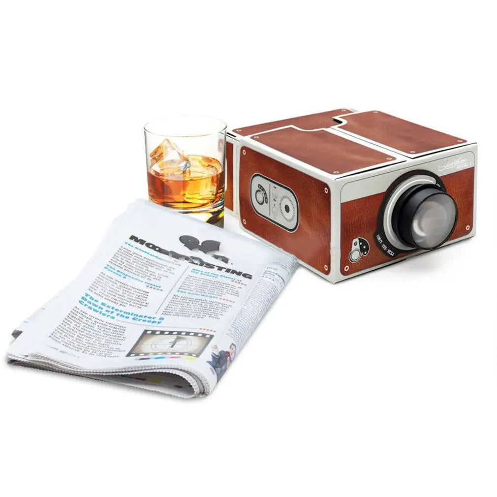 Home Theater DIY Smart Phone Projector 2.0 Second Generation DIY Installation Small Projector Digital Entertainment Projector