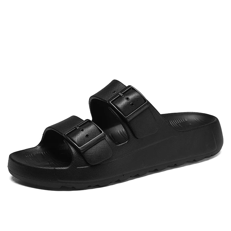 Sandals for Men, Summer 2025 New Style, Non-Slip, Anti-Odor, Thick-Soled Slippers, Casual Sandals for Outdoor Wear, Beach Sandals