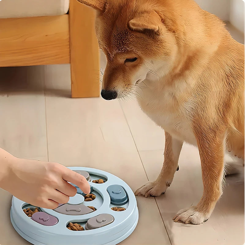 3A-Pet Feeder Dog Educational Toys Increase Puppy Intellectual Food Dispenser Interactive Educational Feeding Toys
