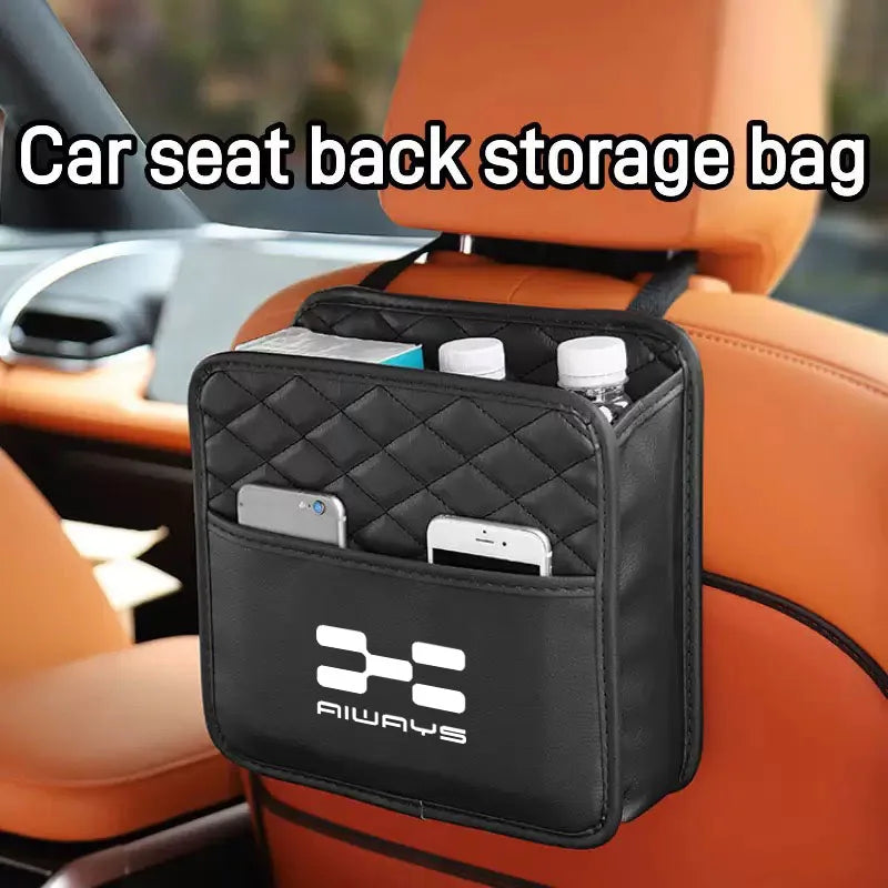 Car Backseat Large Capacity Storage Bag Protectors for Trip Kids Travel Multi Hanging For Aiways U5 PRO U6 U7 Accessories