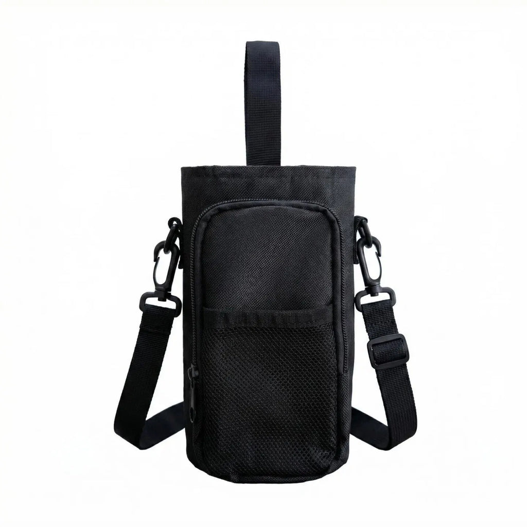 Gym Bag Magnetic Water Bottle Pouch Carrier Bag With Phone Pocket Crossbody Bag Portable Gym Accessories Phone Storage Pouch