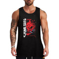 samurai rock band Tank Top gym accessories man Sports shirt man