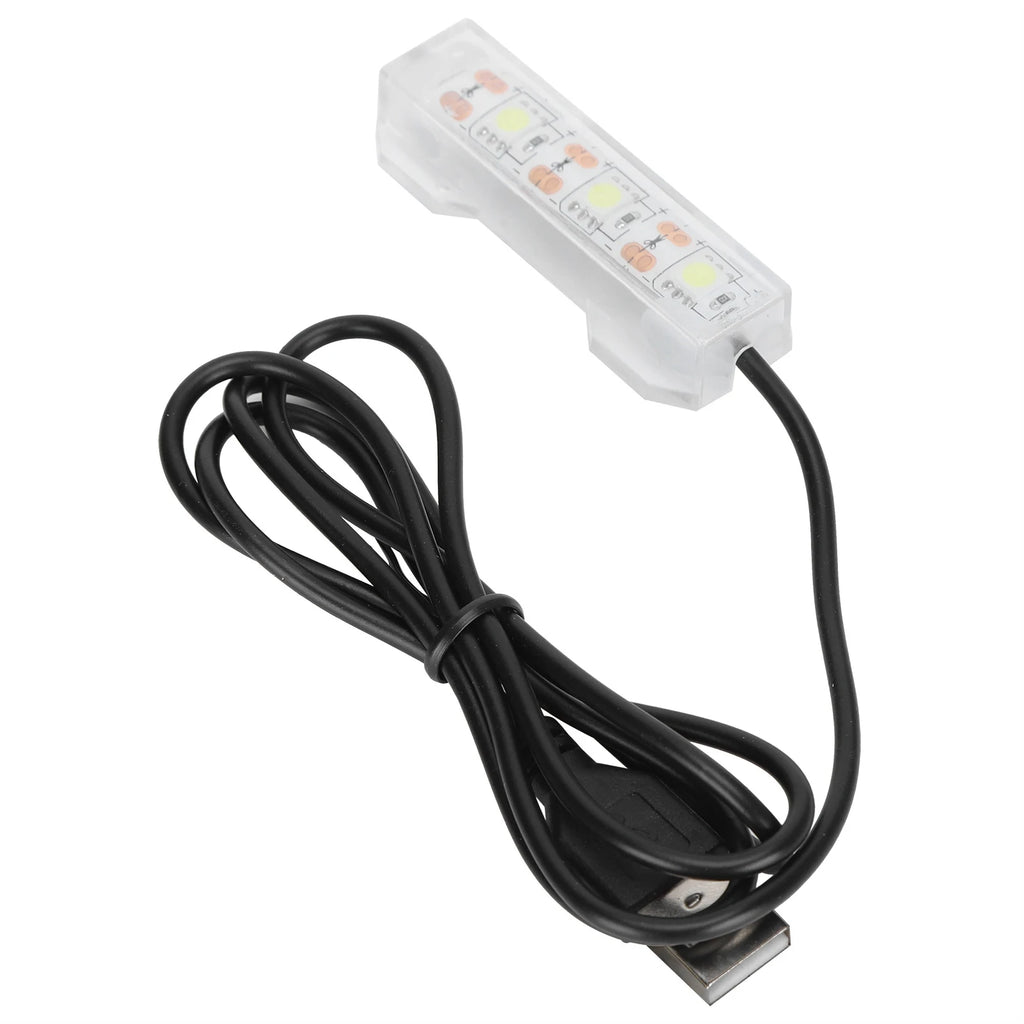 Aquarium Decoration Light Aquarium USB Light Small Aquarium Water Plant Light Desktop Fish   Decoration Soft LED Lamp