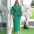 Party Evening Elegant Dresses For Women Luxury Celebrate Pleated Robes African Turkey Birthday Gown Wedding Prom Ladies Clothing