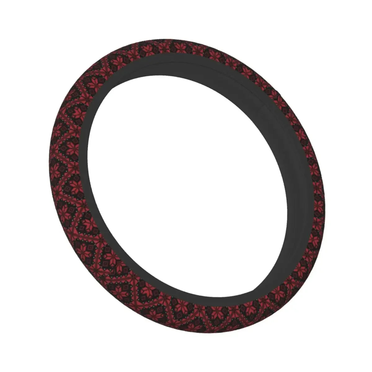 Palestinian Tatreez Car Steering Wheel Cover Palestine Steering Wheel Protective Cover Auto Steering-Wheel Accessories