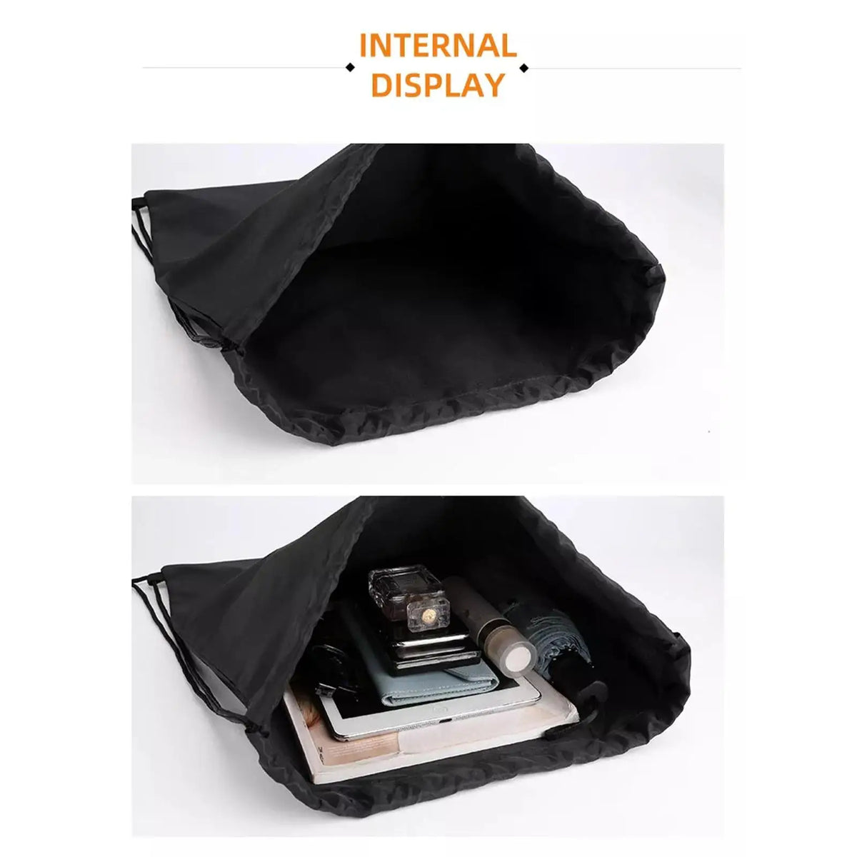 Sports Drawstring Backpack Sport Fitness Travel Outdoor Sackpack Women And Men Large Capacity Gym Swim Beach Bags Basketball Bag