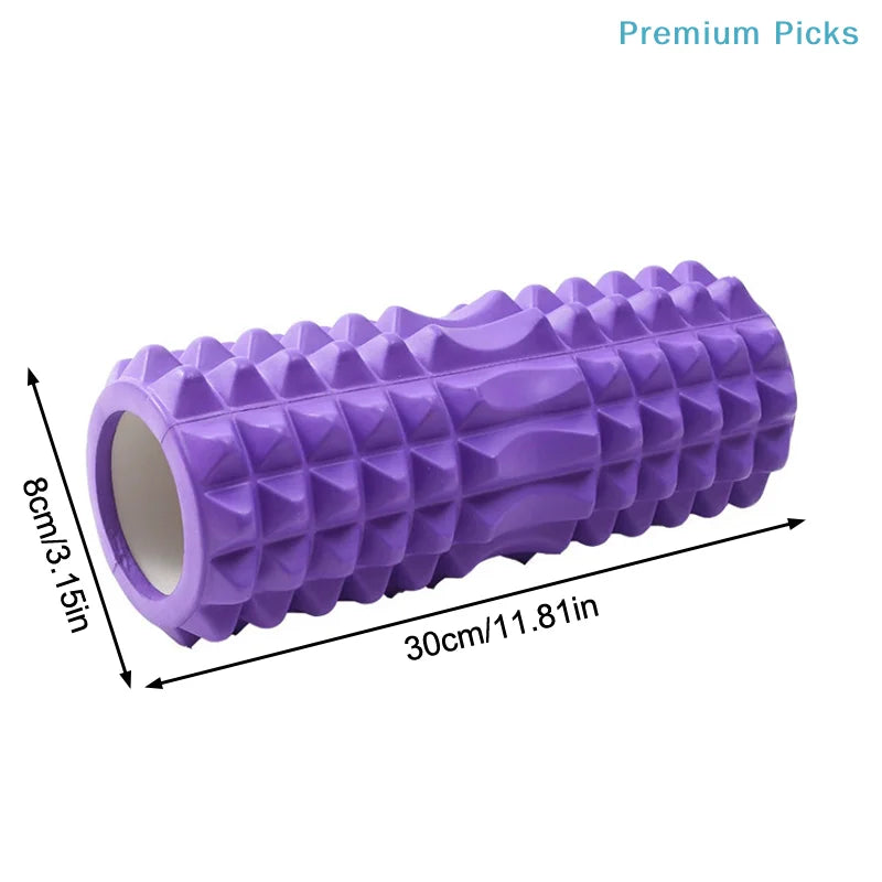 portableYoga Column Roller Fitness Equipment EVA Foam Roller Yoga Pilates Yoga Block Gym Roller
