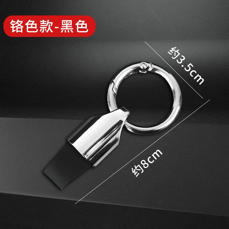 Car Keychain, Alloy Key Pendant, Unisex Creative High-end Car Chain, Keyring, Ring Ornament