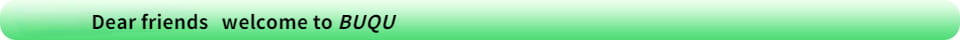 a green gradient banner with white text reading dear friends welcome to buqu featured in the deli multitool hand repair tool kit product display